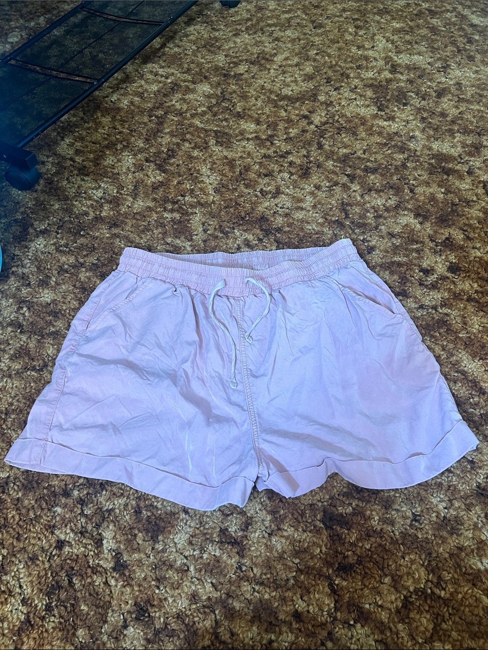Universal Thread Light Pink Elastic Waist Athletic Shorts